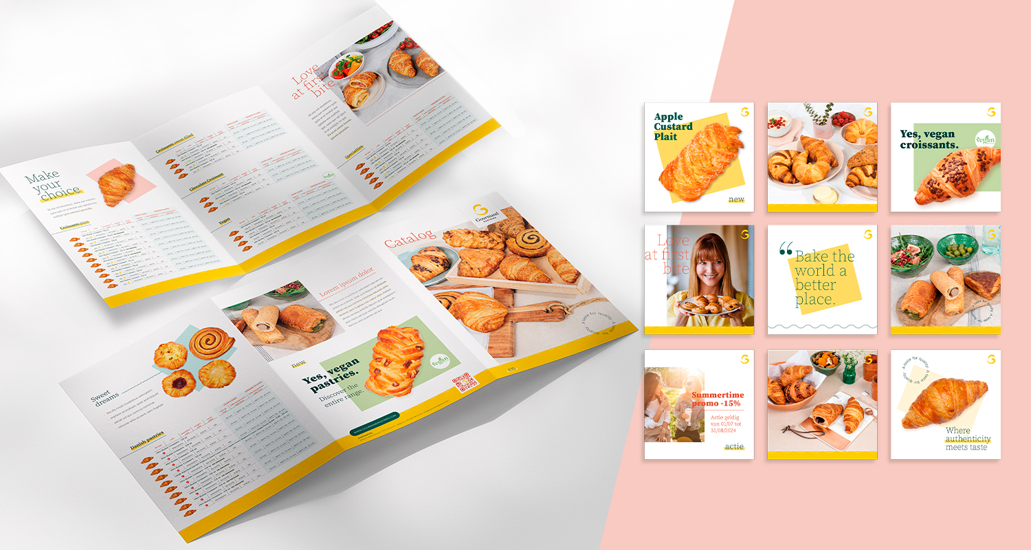 AB communicatie Anders bekeken Waregem creatie design rebranding Gourmand