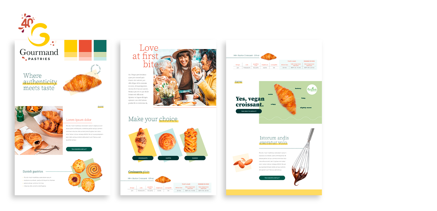 AB communicatie Anders bekeken Waregem creatie design rebranding Gourmand