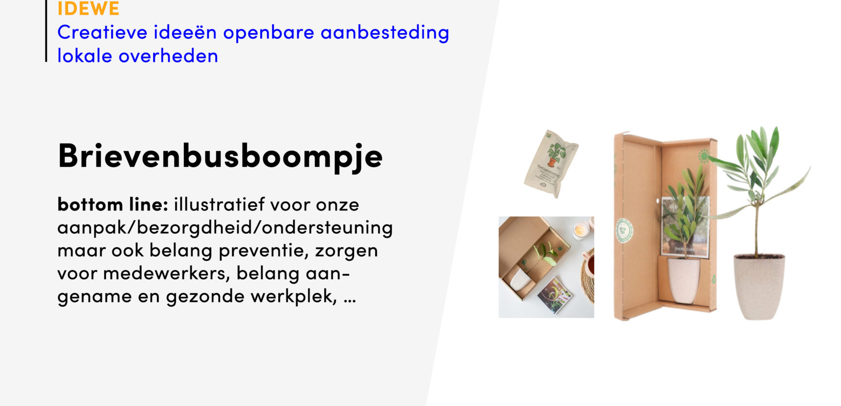 AB communicatie Anders Bekeken Waregem Creatief concept IDEWE